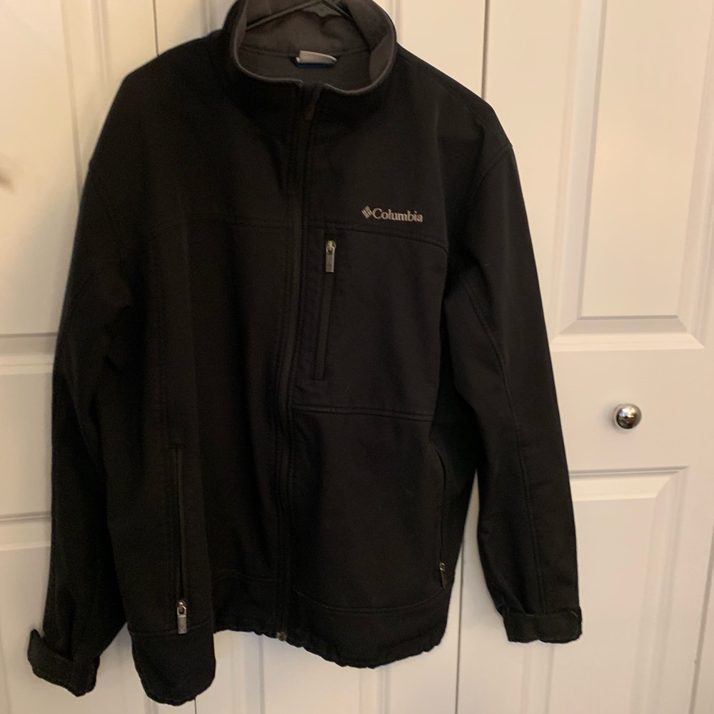 Men’s Columbia Black Zip up